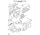 Whirlpool CA29WC00 airflow and control diagram