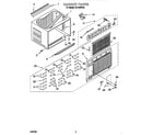 Crosley CAH18WC00 cabinet diagram