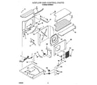 Whirlpool ACE254XJ1 airflow and control diagram