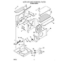 Whirlpool CA25WC01 airflow and control diagram