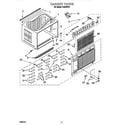 Whirlpool CA25WC01 cabinet diagram