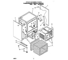 KitchenAid KESH307HBL1 oven chassis diagram
