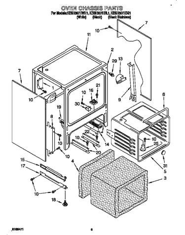 Oven chassis