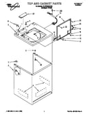 Top and cabinet