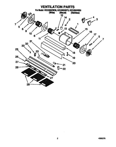 Ventilation parts