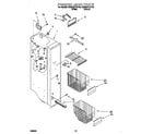 KitchenAid KSRE22FHBT00 freezer liner diagram
