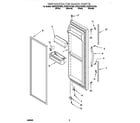 Whirlpool GD27DFXFT02 refrigerator door diagram