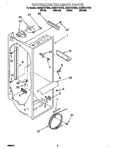 Refrigerator liner