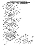 Refrigerator shelves