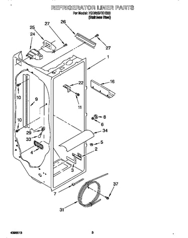 Refrigerator liner