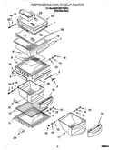 Refrigerator shelves