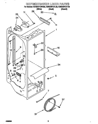 Refrigerator liner