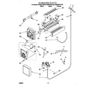 KitchenAid KSRS22FGBL03 icemaker diagram