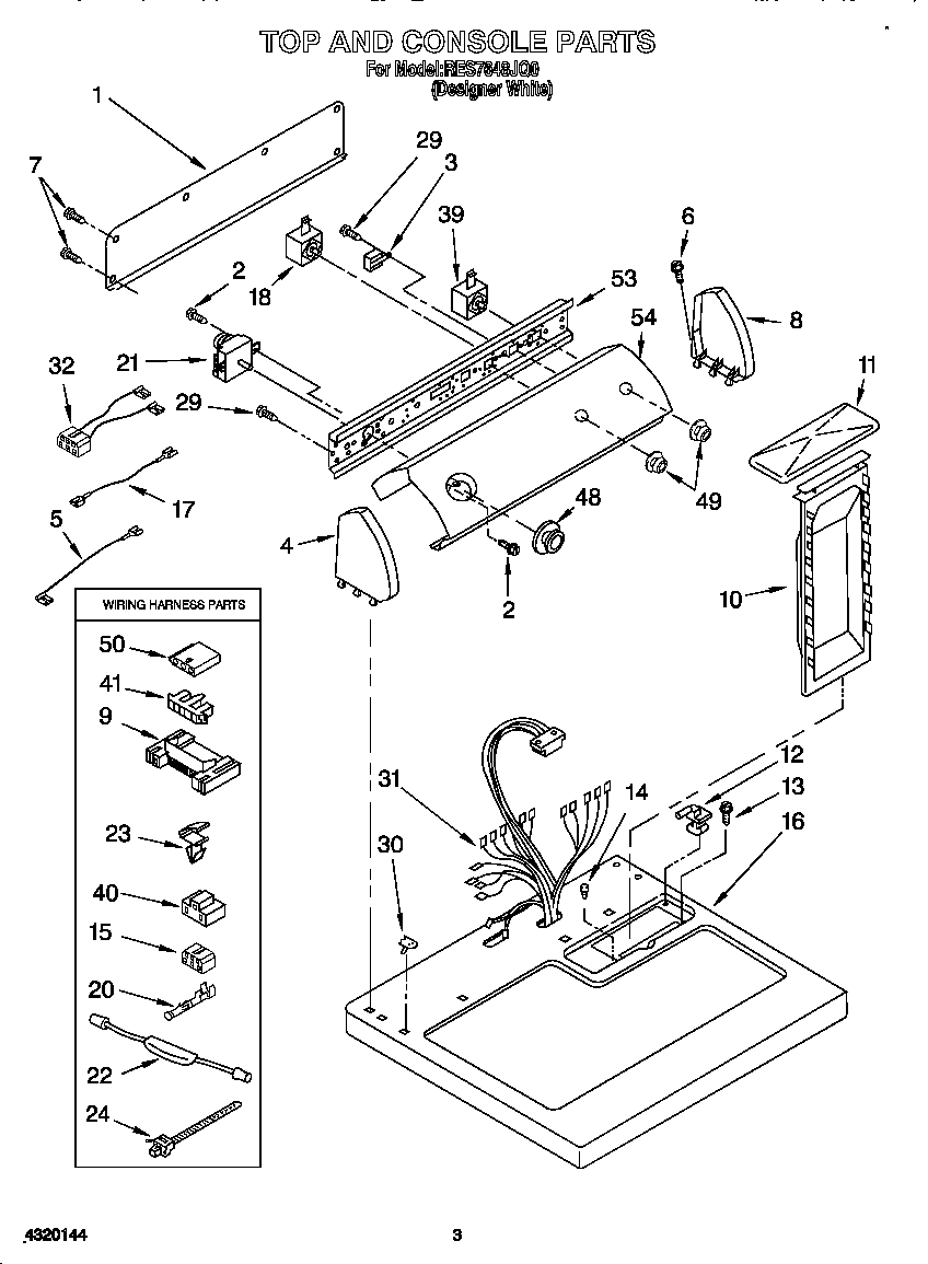 TOP AND CONSOLE