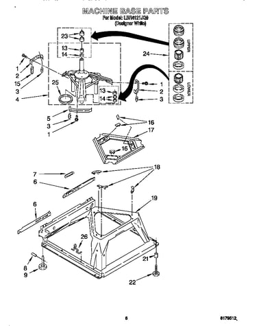 Machine base