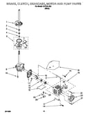 Brake, clutch, gearcase, motor, pump