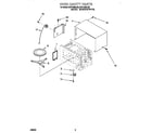 Whirlpool MT2145SJB0 oven cavity diagram