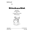 KitchenAid KP2671KATRW cover diagram