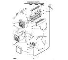 Whirlpool GD25DFXFB01 icemaker diagram