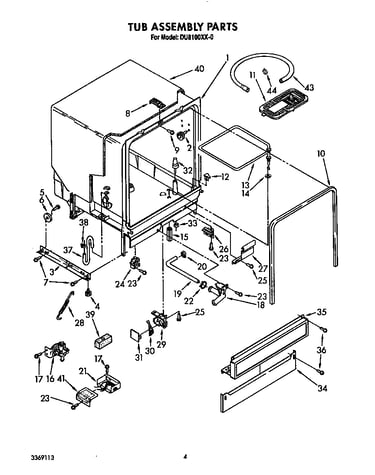 Tub assembly