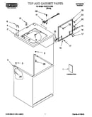 Top and cabinet