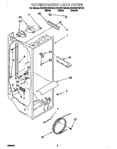 Refrigerator liner