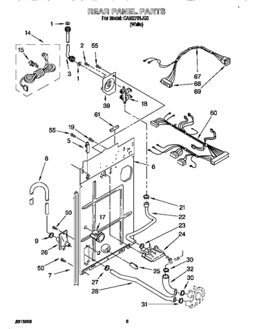 Rear panel