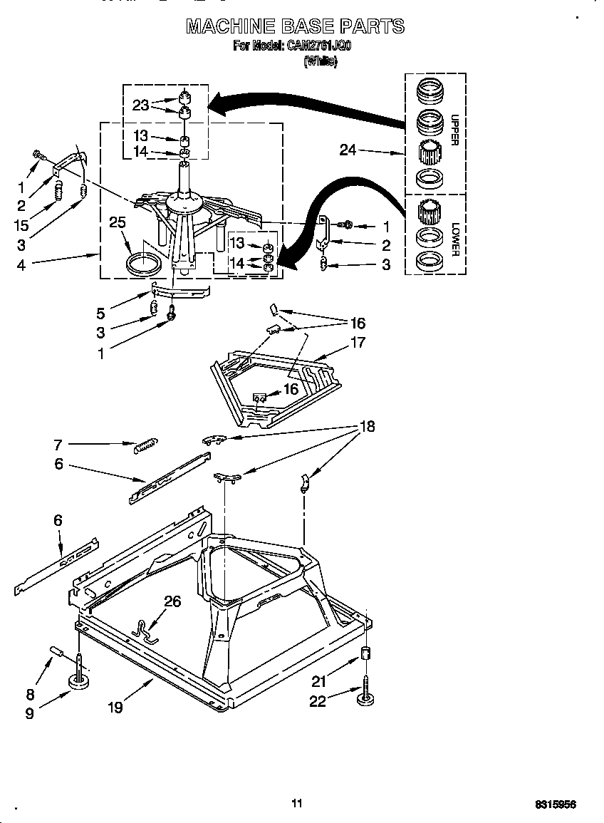 Machine base