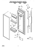 Refrigerator door