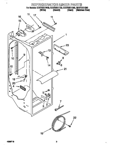 Refrigerator liner