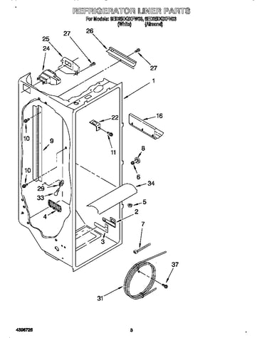 Refrigerator liner