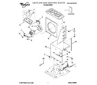Whirlpool AD50J1 air flow and controls diagram
