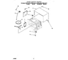 KitchenAid KCMS145JBT0 oven cavity diagram