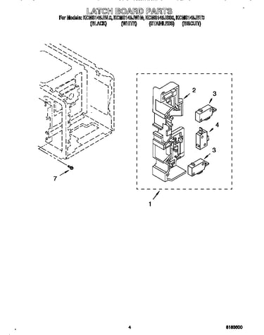 Latch board
