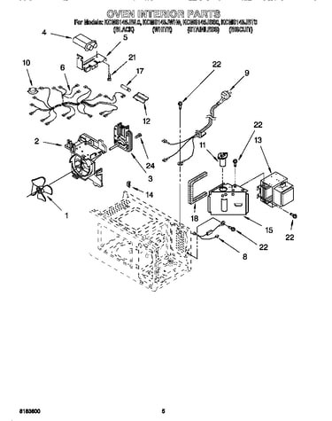 Oven interior