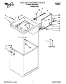 Top and cabinet