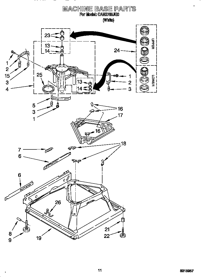 Machine base