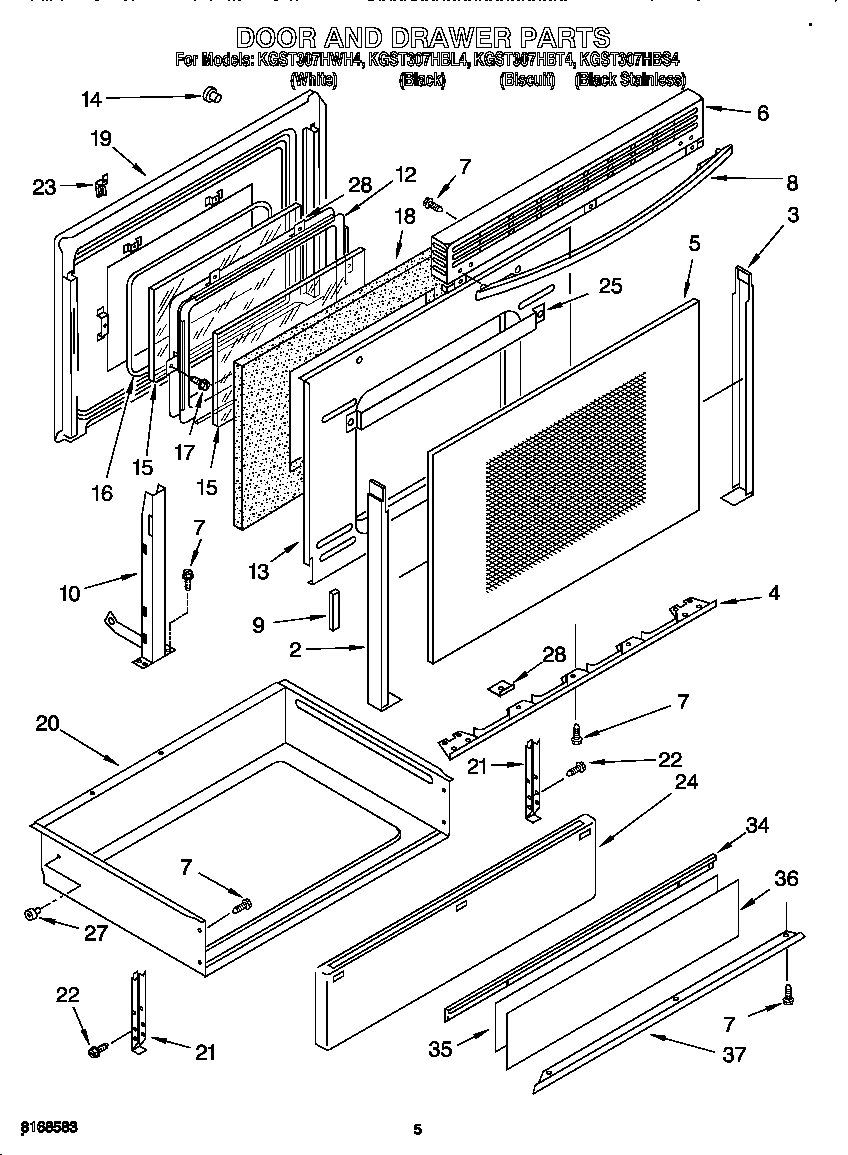 Door and drawer