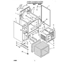 KitchenAid KERC500HWH2 oven chassis diagram