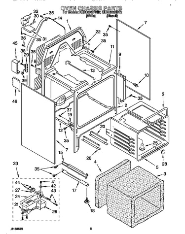 Oven chassis