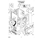 Roper RGX5634JQ0 cabinet diagram