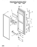 Refrigerator door