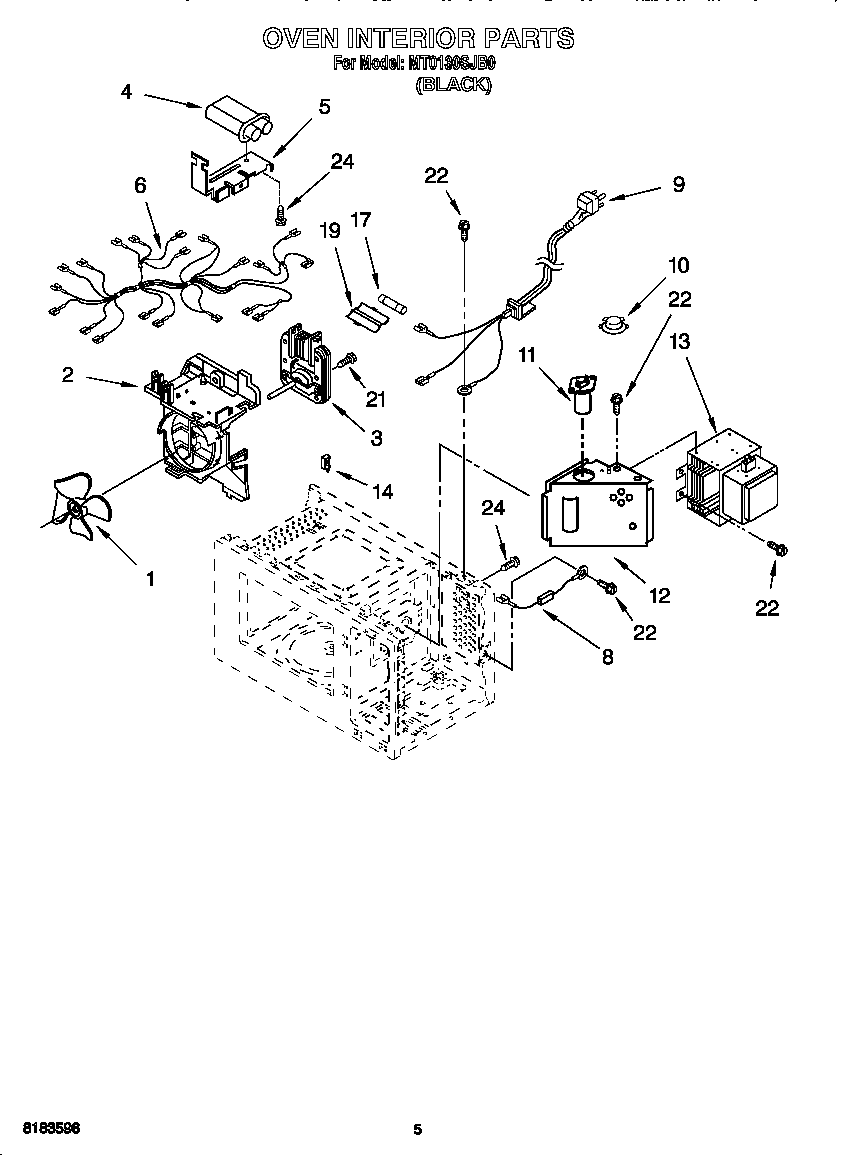 Oven interior