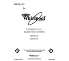 Whirlpool CEM2750JQ0 front cover diagram