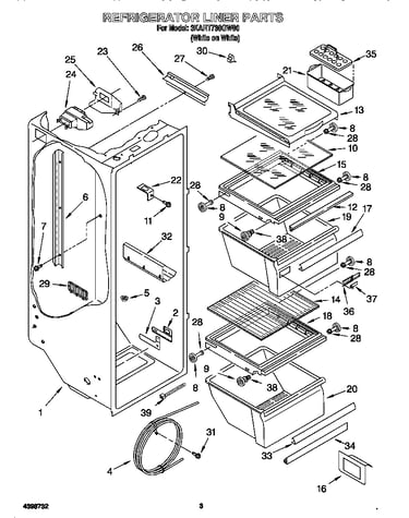 Refrigerator liner