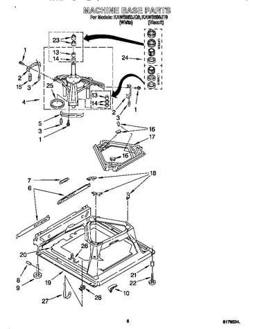 Machine base