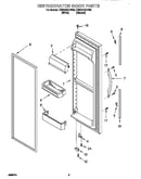Refrigerator door