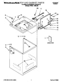 Top and cabinet