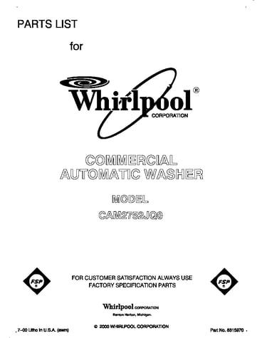 Front cover