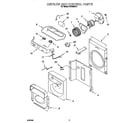 Whirlpool ACS052XH1 air flow and control diagram